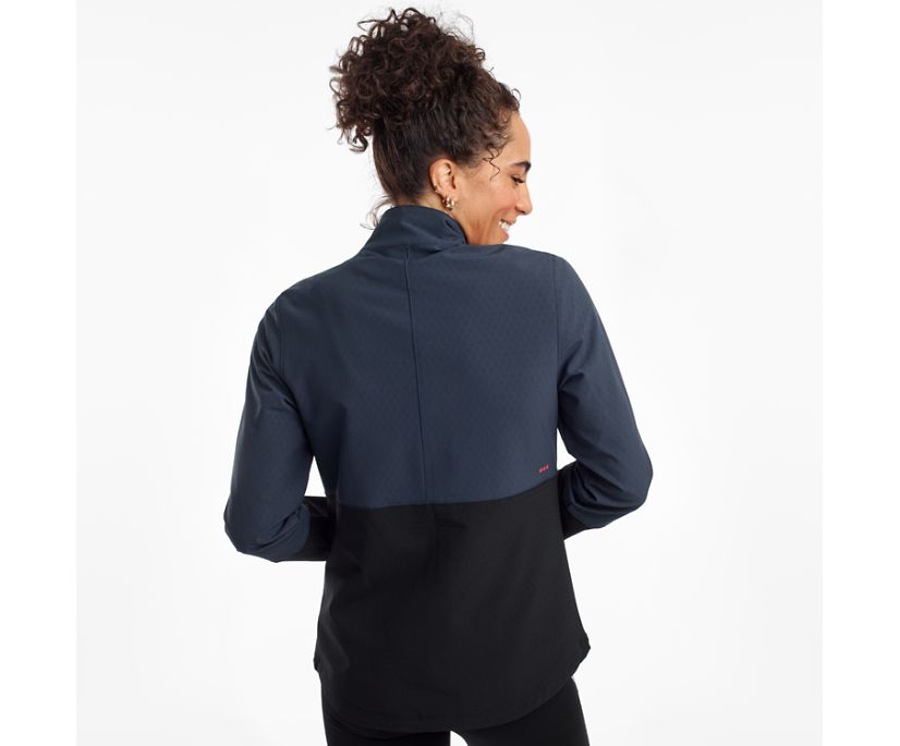 Saucony Bluster Women's Jackets Black | Canada 266YXFU